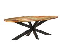 (240 x 100 x 75 cm) vidaXL Dining Room Table Restaurant Breakfast Kitchen Dinner Table Side Table