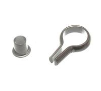 240 x Banjo Bookcase Shelf Support Press FIT Studs and Socket Sets NP