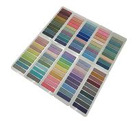 2400/2000 pieces adhesive tab strips, 100/120 bright colors page stickers book tabs page pack