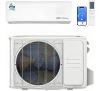 24000 BTU Air Conditioner, Wall Split Air Conditioner, Wi Fi, 5 In 1, Air Cooler, Dehumidifier, Heater, Air Purifier, Fan, With Heat Pump, Remote Control, 6.8 kW Rating, Pre Gassed