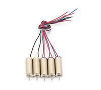24000RPM Coreless Motor 5pcs High Speed Large Torsion Coreless 4 Axis Motor 24000RPM Strong Aircraft Motor
