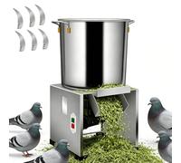 2400W Poultry Feed Processor & Bing Crusher - Stainless Steel Food Processor, for Home Farm Use, Small Household Essential for Efficient Grinding, 3-4 Kg Per Feed,3-6× Efficiency Of ≤1800w Models