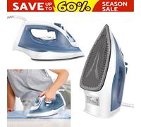 Tefal Ultraglide Steam Iron, 210 g/min Steam Boost, 50 g/min Continuous Steam, 250 ml Water Tank, 2800W Power, Non-Stick Durilium Soleplate, Auto Off, Anti-drip, Anti-Scale, Grey & Purple, FV5872