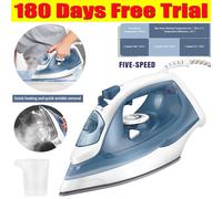Tefal Ultraglide Steam Iron, 210 g/min Steam Boost, 50 g/min Continuous Steam, 250 ml Water Tank, 2800W Power, Non-Stick Durilium Soleplate, Auto Off, Anti-drip, Anti-Scale, Grey & Purple, FV5872