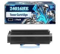 24016HE Toner Cartridge Compatible for Lexmark E330 E332n E332tn E33x E342 E342n E342tn Optra E232 Optra E332 T240 Printers, With Chip Large Capacity 2500 Pages (1 Pack Black)