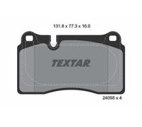 2409803 BRAKE PAD SET, DISC BRAKE ASTON MARTIN DB9 VANTAGE 6.0 V12