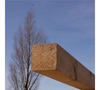 240cm Timber Fence Post Planed Chamfered Pressure Treated 70mm x 70mm
