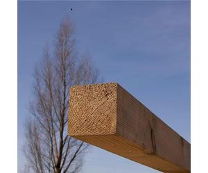 240cm Timber Fence Post Planed Chamfered Pressure Treated 70mm x 70mm