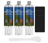 240g Metal Glue Extra Strong, Liquid Metal Adhesive Repair Heat-Resistant & Waterproof, for Repair Stainless Steel, Wood, Ceramics Surfaces the Gaps and Cracks