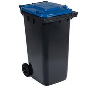 240L Blue Lid Wheelie Bin Outdoor Household Commercial Industrial Council Size Bins Standard Size Wheel Bin For Recycling