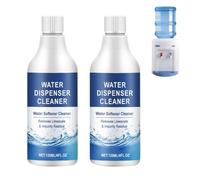 240ML Water Dispenser Cleaner,Multi-Purpose Water Cooler Cleaner,2Pcs Natural Limescale Remover,Removes Hard Waters & Mineral Buildup,Gentle Descaler for Home & Office