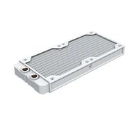 240mm Corsair XR5 V2 Custom Cooling Radiator, White, 30mm thickness, 2 x 120mm m