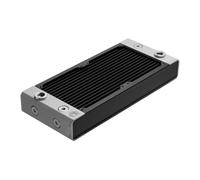 240mm EK-Quantum Surface P240M X-Flow Custom Cooling Radiator, Black, 44mm Thick