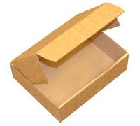 240mm x 180mm x 70mm Brown Parcel Sized Die Cut Folding Post Postal Packing Boxes Cartons Qty 50