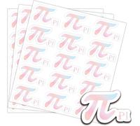 240Pcs π Symbol Decorations Scientific Labels Pi Day Commemorative Celebration Stickers 2 inch Geometric Pi Math Science Labels for Planner's Math Lover Gifts Party Classroom Decoration (2)