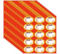 240pcs/16 Sheets Garage Sale Stickers, 2.72x1.81 Inch Sale Price Labels Yard Sale Stickers Price Tags Stickers for Businesses Market Retail