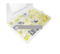 240PCS- 24Values*10Pcs Correction Capacitor Assorted Kit 63V-100V 102J-105J Polypropylene Film Capacitors BIANMTSW