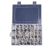 240Pcs/Box 24Values 6x30mm Fast Blow Glass Fuse 250V 0.1A 0.5A 1A 1.5A 2A