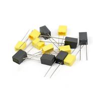 240Pcs/Box Correction Capacitor Kit 24Values x 10Pcs 63V-100V 102J-105J Polypropylene Film Capacitors Assorted MQXFCZUX
