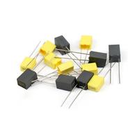 240Pcs Correction Capacitor Assorted Kit 24 Values x 10Pcs 63V-100V 102J-105J Polypropylene Film Capacitors