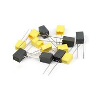 240Pcs Correction Capacitor Assorted Kit 24Values x 10Pcs 63V-100V 102J-105J Polypropylene Film Capacitors