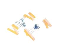 240pcs/lot 24valuesX10pcs=21/4W 0.25W 1% 4.7k-68k Metal Film Resistor component diy kit package and