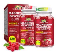 240pcs Magnesium Glycinate Gummies,Chewable Magnesiums Gummies Supplements for Sleep, Body Support and Relaxation,Non-GMO, Gluten-Free