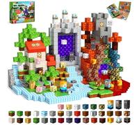 240Pcs Magnetic Building Blocks, Magnetic Blocks Forest Portal Building Cubes Toys Montessori Toddler Birthday Gifts -STEM Educational Construction Toys for Kids Ages 3 4 5 6 7 8 9