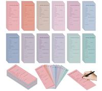 240Pcs Morandi Book Review Bookmarks Book Markers Reading Log Page Trackers for Bookworms Bookish Books Club Gifts Back to School Students Teachers Women to Review Tracker Christmas Books Supplies