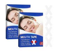 240Pcs Mouth Tape Strips for Sleeping for Women & Men, Snoring Support & Nasal Breathing Aid - Hypoallergenic Lip Tape with Comfortable Design, Reusable Strips to Minimise Dry Mouth