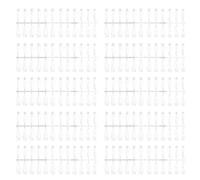 240pcs Nail Sticks Transparent Nail Art Polish Display Tips Manicure Supplies (Long trapezoid 240 pieces)