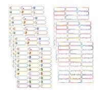 240PCS Personalised Name Stickers Animal Labels for School Items