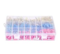 240Pcs/set Heat Shrink Electrical Butt Connectors,Insulated Wirefy Terminal Set Kit (Red & Blue & Yellow)
