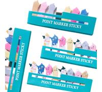 240Sheets Cats Sticky Point Markers Index Writing Paper Memo Pad Message Note Office Student Stationary Scrapbook Decor Notebook Useful and Fashion