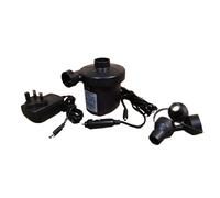 240v/12v Electric air Pump - for Airbeds Inflatables etc - Includes Home and in-Car Power Supply Cables