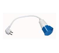 240V 16AMP CARAVAN ELECTRICS EURO MAINS HOOK UP ADAPTOR