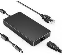 240W 19.5V 12.3A AC Charger for Dell Alienware M17 R1 R2 R3 R4 R5 M17X R2 R3 M18X Area-51m R2 G5 G7 M6400 M6500 M6600 J211H FWCRC C3MFM U896K 6RTJT Y044M Laptop