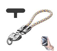 240W Charging Cable with Wearable Bracelet Design,Crossbody & Wrist Strap Lanyard, Lightweight Double Interface,Portable Fashion Fast Charger Cable For Laptops, Phones, Tablets (Colorful, 0.3)