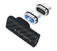 240W Magnetic USB C Right Angle Adapter,40Gbps Type C Extender 1Pack 2 Tips