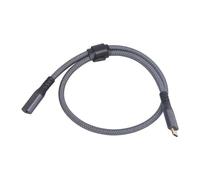 240W USB C Extension Cable Fast Charging 20Gbps Transfer 4K 60Hz Video for, Male to Female Extender Cord for EliteDisplay, Break Resistant 1 Pack (0.5m / 1.6ft)