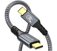 240W USB C to USB C 3.2 Gen2x2 Cable 2M 20Gbps Data Cable 4k@60Hz Video Output PD 3.1 Fast Charging Monitor for iPhone 15/15 Pro for Thunderbolt 3/4 Cable MacBook,iPad,MacBook Air,Galaxy S23/S22 (2M)