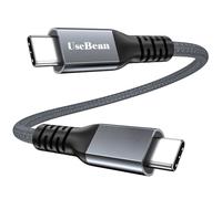 240W USB C to USB C 40Gbps Data Cable 0.3M, Short USB4 Cable for Thunderbolt 4/3, 8K@60Hz Video, PD3.1 Fast Charging Cord, Compatible with USBC 3.2 Gen 2, for iPhone 16 15, MacBook Pro, DELL XPS
