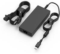 240W USB Tip Charger for MSI Stealth 16 A16 17 AI Studio/Mercedes AMG (13th Gen) A13V A13VF A13VE A13VG A13VH A13VI A1VFG A1VIG A1VHG Raider GE66 GE76 12UE 11UH 11UE Laptop Power Adapter