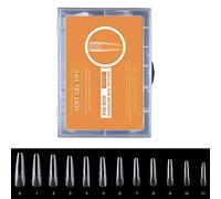 240x Art Press On False Nails Fake Nails Coffin Gel Nails Extension Full Short Gel Tips Art Tool