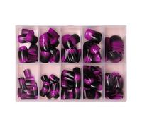 240x/Box Artificial Nails False Nails Press On Nails Full Covers Stick On Nails Short False Nails Manicure Decorations