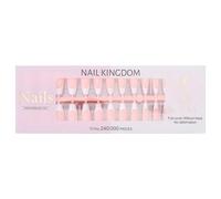 240x/Box French Tip False Nails Long Press On Nails Full Stick On Nails Short False Nails For Woman