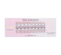 240x/Box Long Full Stick On Nails Wearable Press On Nails Short French Tip False Nails Manicures Suppliss