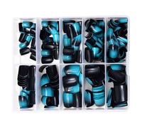 240x/Box Short False Nails Artificial Nails Square Full Covers Stick On Press On Decorations For Women