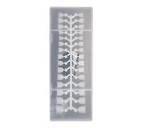 240x Tips Short Oval Short Tips Half Cover French Tips Round Shape Half Cover False Nails Artificial Tips