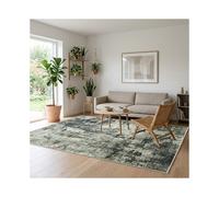 (240x320cm (8ftx10.7ft)-Frost) Washable with Rubber Backing Traditional Rug, Extra Large Area Rug with Floral Design & Non Slip Backing